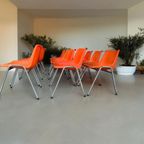 Vintage Oranje Stoel (lot Of Apart Te Koop ) thumbnail 7