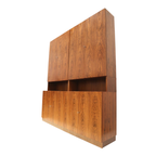 Xxl Hoog Vintage Dressoir / Wandmeubel – Palissander – Jaren ’60 thumbnail 11