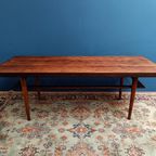 Vintage Palissander Salontafel, Jaren 60 thumbnail 8
