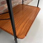 Mid Century Houten Trolly, Vintage Design Serveerwagen Uit Duitsland thumbnail 11