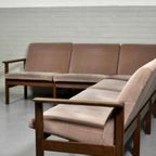 Vintage Deens Bankstel Set / Hoekbank thumbnail 9