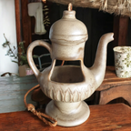 Vintage Keramiek Koffie Of Theepot Bloempot Hanger thumbnail 6