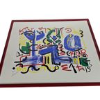Armando Bergallo - Silkscreen - Hand Gesigneerd - Taller Group Amsterdam/Parijs) thumbnail 3