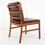 Set 4 Japanse Stoelen Eetkamerstoelen Hita Kogei Vintage thumbnail 16