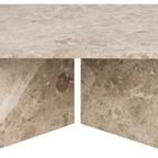 Jukaa Salontafel - 90 X 90 Cm - Beige Marmer thumbnail 4