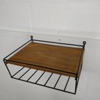Vintage Midcentury Wandrekje | Boekenrekje Tomadostijl thumbnail 7