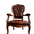 Vintage Barok Lounge Fauteuil / Stoel / Eenzit thumbnail 8