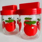 Set Vintage Gulf Appel Voorraadpotten 1970 thumbnail 4