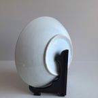 Blauwe Koi Karper, Schaal Porselein Ø 23 Cm, Begin 20E Eeuw thumbnail 8
