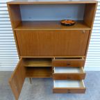 Mooi Retro Vintage Lowboard Midcentury Dressoir 220 Cm thumbnail 17