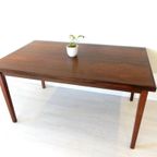 Xl Retro Vintage Eettafel Tafel Jaren 60 Palissanderhout thumbnail 2