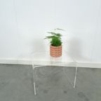 Kunststof Gebogen Plexiglas Tafel Vintage thumbnail 3