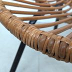 Nc38 – Rohé Rotan Fauteuil – Jaren 60 – Model 149 thumbnail 3