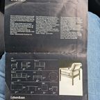 Vintage Deens Design Driezits Bank L. Olson & Son thumbnail 12