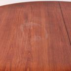 Vintage Eetkamertafel Ovale Uitschuifbare Eettafel, Tafel Mahoniehout thumbnail 16