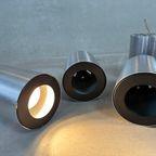 4x Vintage Raak Cilinders Licht Metaal – Plafondlampen thumbnail 2