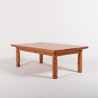 Pine Coffee Table By Sven Larsson, Sweden 1960s thumbnail 4