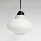 Rond Opaalglazen Plafondlamp Van Philips 1950’s thumbnail 10