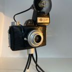 Retro Cameralamp Met Flits En Statief thumbnail 4