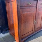 Kersenkleurige Eiken Dressoir, 175 Cm Breed, Topkwaliteit thumbnail 15
