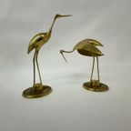 Large Mid Century Design Brass Birds , 1970’S thumbnail 2