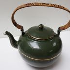 Groen Emaille Theepot/ Chocolade Ketel thumbnail 7