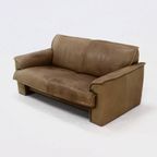 Neck Leather 2,5-Seater Sofa By Hugo De Ruiter For Leolux 1970S thumbnail 4