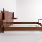 1950’S Italian Mid-Century Modern Double Bed Frame From Gio Ponti thumbnail 4