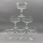 Set Champagne Coupes Edelkristal Schott Zwiesel 6 Stuks thumbnail 5