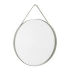 HAY Strap Spiegel Ø 70 Cm - Light Grey - Tweedekans thumbnail 2