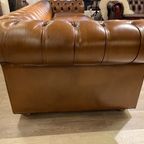 Waanzinnige Xxl Kingsize Chesterfield Rossendale 5 / 6 Zits Bank In Handwash Leder thumbnail 9