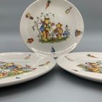 Kinderservies Vintage Bordjes Set Van 3 Old Foley James Kent thumbnail 6