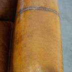 Stoere, Mooie En Comfortabele Rundleren Fauteuil/Armchair Met Diepe Warme Kleuren Een Prachtig Pa thumbnail 9