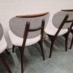 4 Vintage Eetkamerstoelen 4 Vintage Stoelen Bekleed thumbnail 10