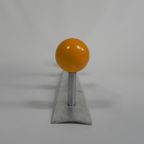 Wandkapstok Met Gekleurde Bollen, Jaren 50 thumbnail 7