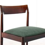 Set 4 Palissander Eetkamerstoelen Stoelen Vintage thumbnail 6