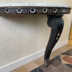 Side Table Console Tafel Muurtafel 19e Eeuws Frans thumbnail 8