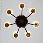 Vintage Hanglamp Jaren '70 - 8-Armig thumbnail 5