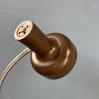 Vintage Flexibele Arm Bruine Space Age Tafellamp thumbnail 11