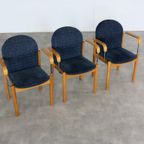 Vintage Stoelen | Armchairs | Kinnarps | Zweden thumbnail 4
