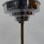Art Deco Hanglamp Met Roze Glazen Kap thumbnail 18