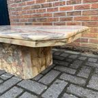 Italiaanse Marmeren Salontafel / Italian Marble Coffee Table thumbnail 4