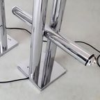 Qa41 – Sigma – Verchroomde Buizen Tafel Lampen Of Vloerlampen thumbnail 8