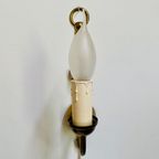 Vintage Wandlamp Messing Barok thumbnail 3