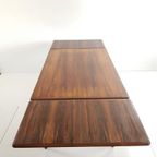 Vintage Eettafel Uitschuifbaar Palissander | Deense Tafel thumbnail 9