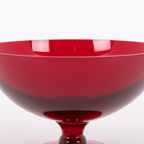 Vintage Glass Bowl From Monica Bratt For Reijmyre Glasbruk, Sweden 1950’s thumbnail 6