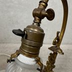 Art Nouveau Tafellamp – Bloem thumbnail 5