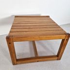 Vintage Latten Bijzettafel Karin Möbring Voor IKEA thumbnail 7