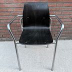 Vintage Pagholz Plywood Stoel - Adam Stegner, 1970's thumbnail 12
