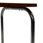 Vintage Art Deco / Bauhaus Stijl Bijzettafel Sidetable 60's thumbnail 17